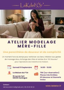 Atelier de modelage Mère – Fille