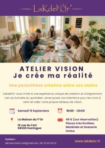 Atelier – Tableau de vision